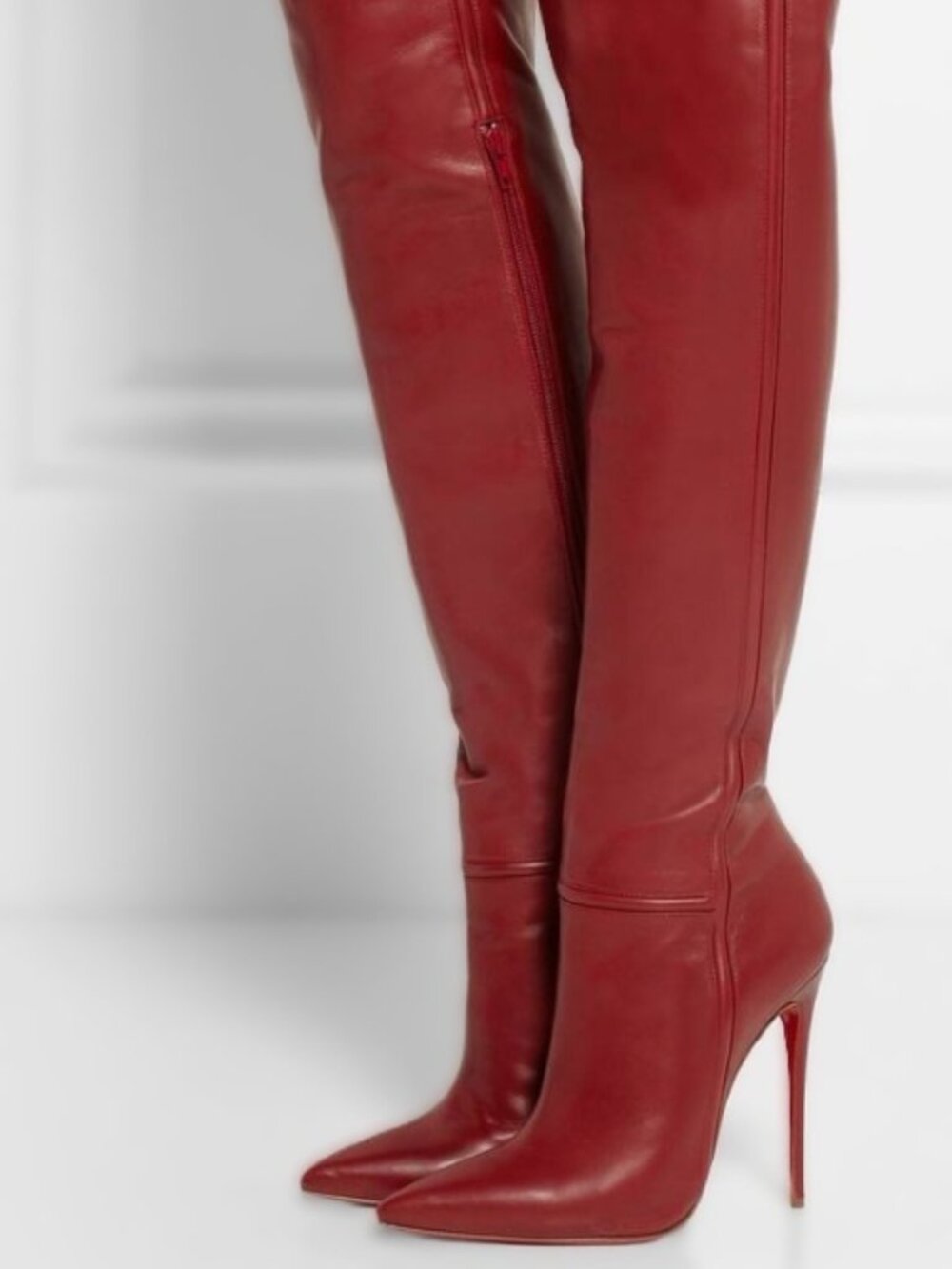 EUC Christian Louboutin Armurabotta Knee-High Boots, sz 39